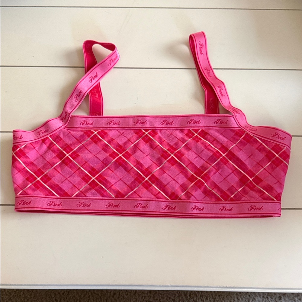 Victoria's Secret PINK Pink Argyle Bralette